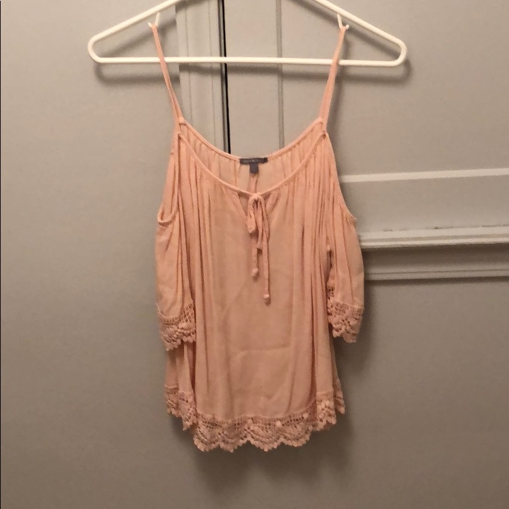 Pink Off The Shoulder Top